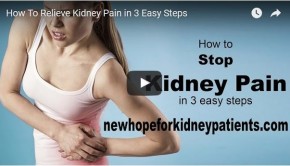 kidney pain