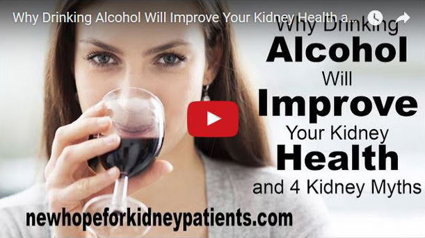 Drinking Alcohol for Kidney Health