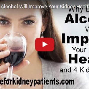 Drinking Alcohol for Kidney Health